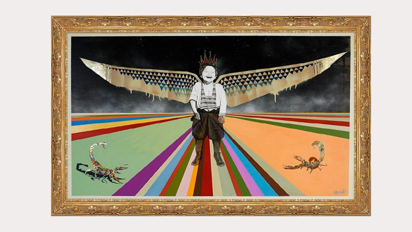 gold-ornate-baroque-tv-picture-frame